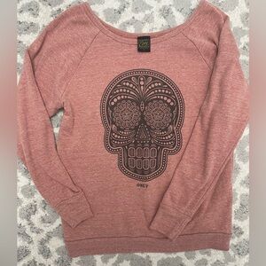 OBEY off the shoulder sweatshirt